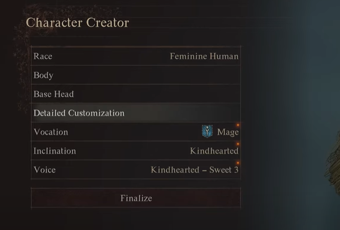 Character Creator Dragon's Dogma 2