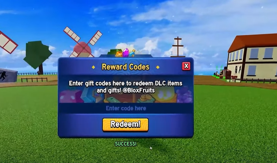 redeem codes blox fruits