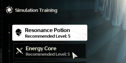 resonance potions