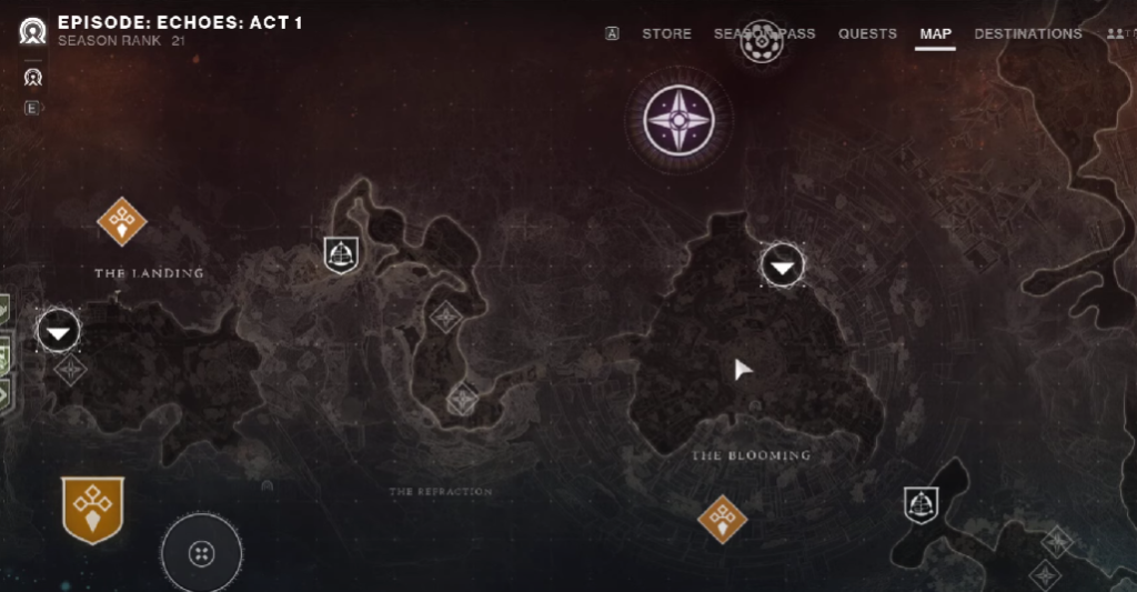 map in destiny 2