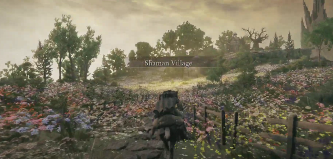 Enter Shaman Village In Elden Ring DLC From Black Gate Statue   Image 271 