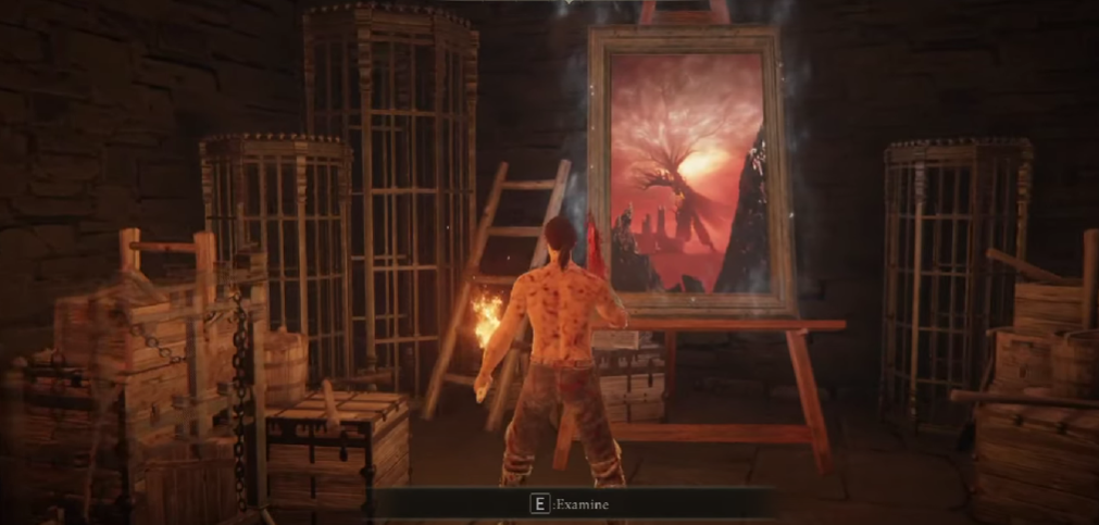 Dragon painting in DLC