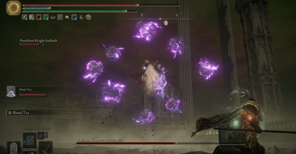 Stone attacks in elden ring dlc