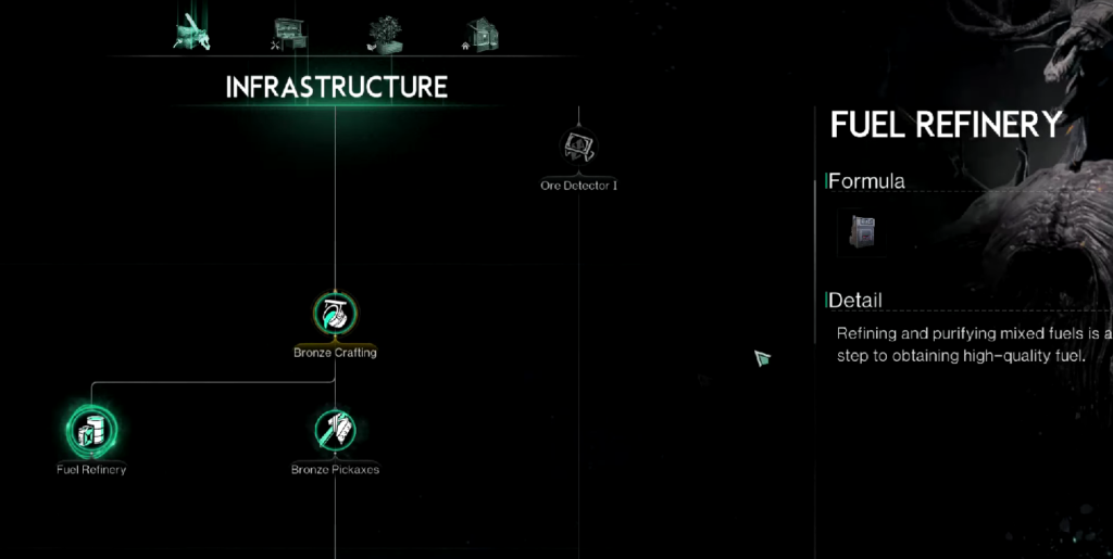 Fuel refinery in multiplayer game