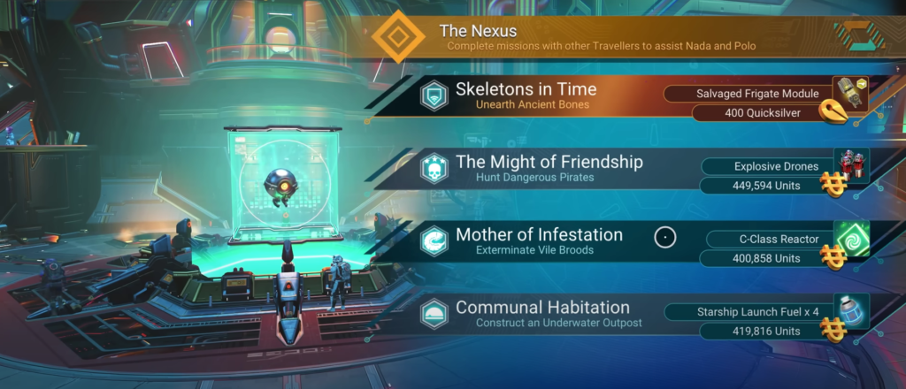 the nexus vile broos mission