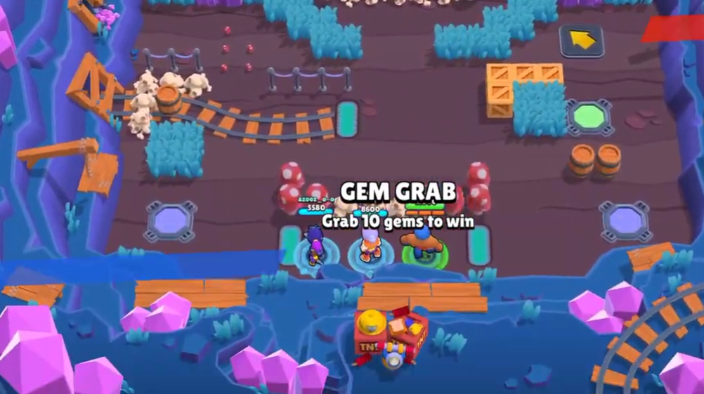 Gem Grab Brawl Stars