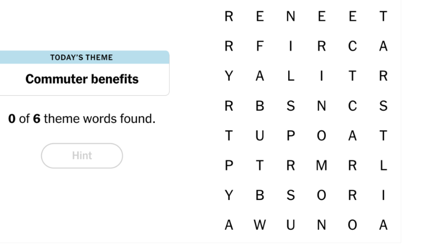 commuter benefits nyt