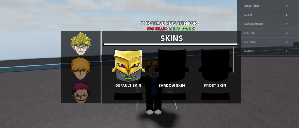 skins in combat game