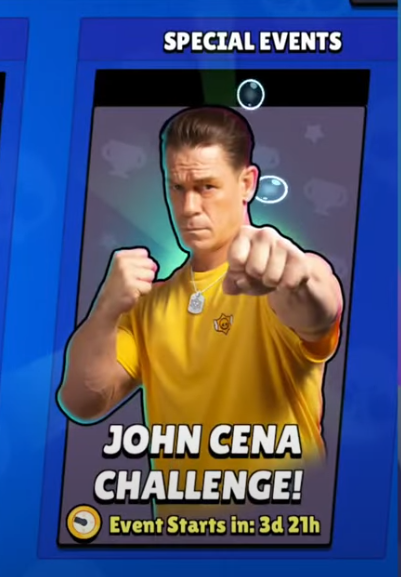 john cena challenge brawl stars 