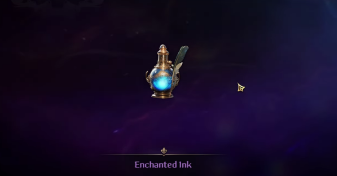 rare enchanted ink throne and liberty