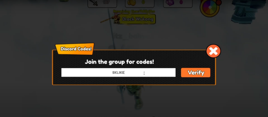 redeem code