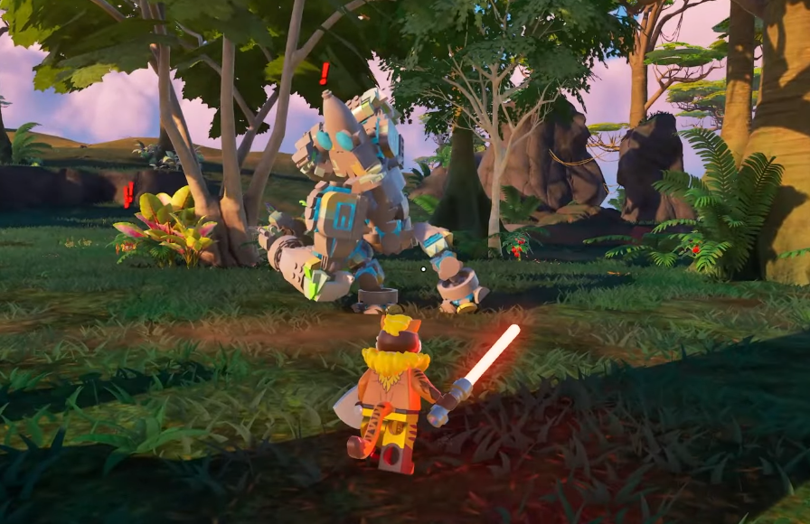 attack golem lego fortnite