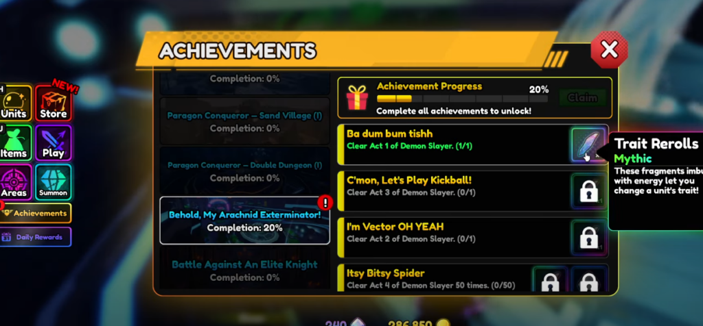 achievements 