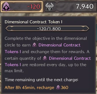 Abyssal Contract Tokens In Throne And Liberty