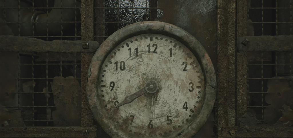 old clock in M1