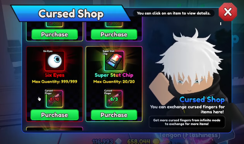 cursed shop anime vanguards