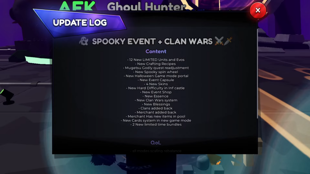 spooky event in anime last stand