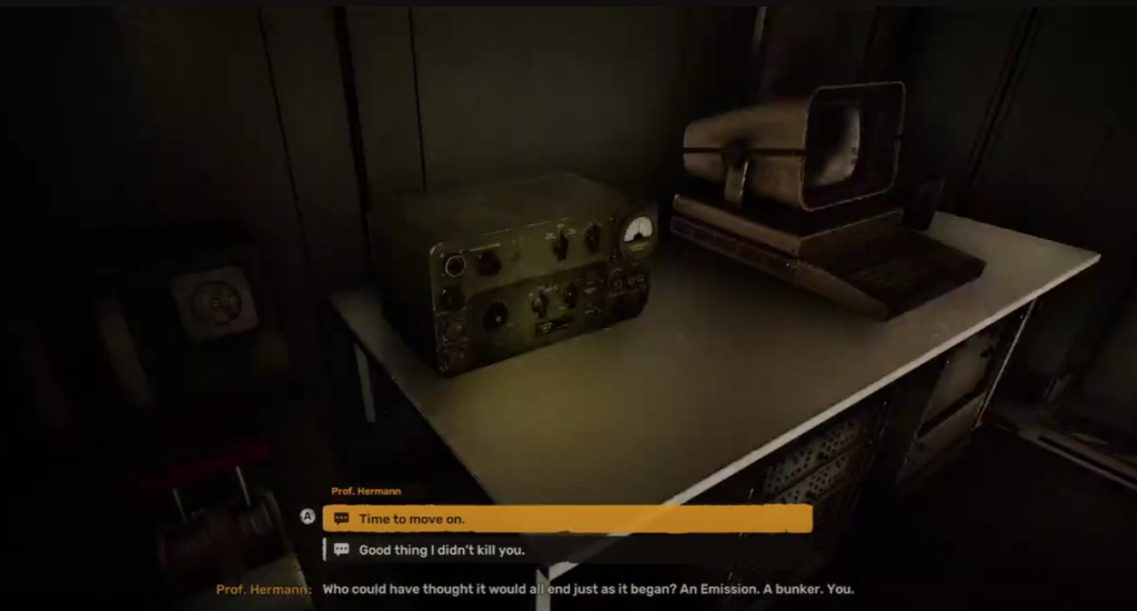 Dialogue option in Stalker 2