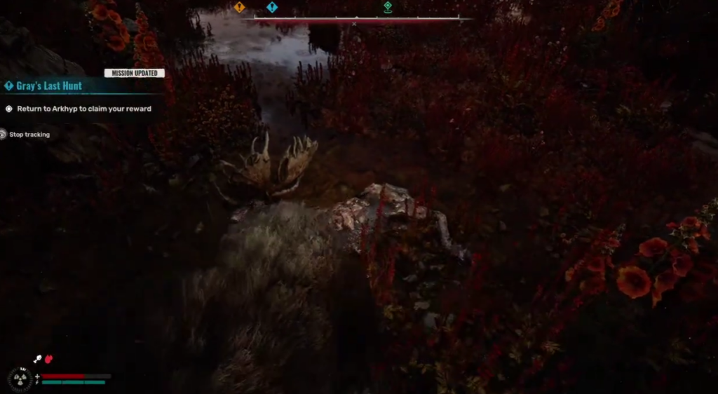 Mutant is killed in stalker 2