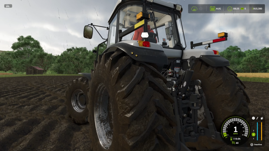 Adjust some settings for smoother gameplay in FS25.