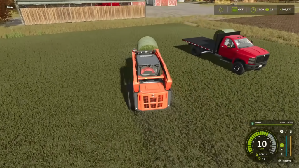 Load and unload items automatically with Autoload mod in FS25.