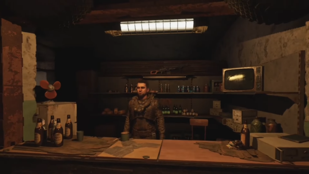 Sell items to Boozer to manage your inventory in Stalker 2.