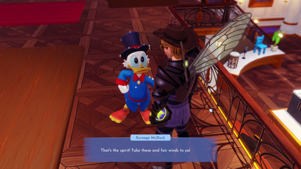 Scrooge McDuck  dreamlight valley 