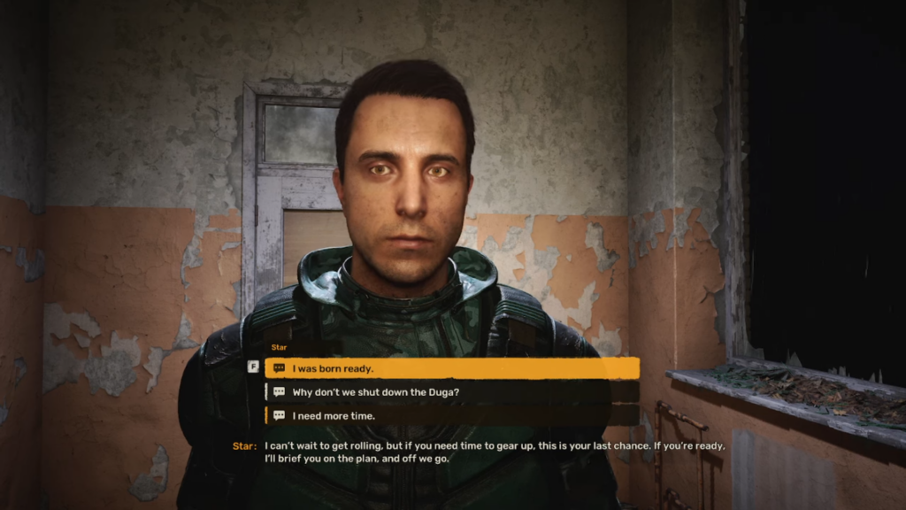 Talk to Star to proceed with the Happiness for Everyone mission in Stalker 2. 