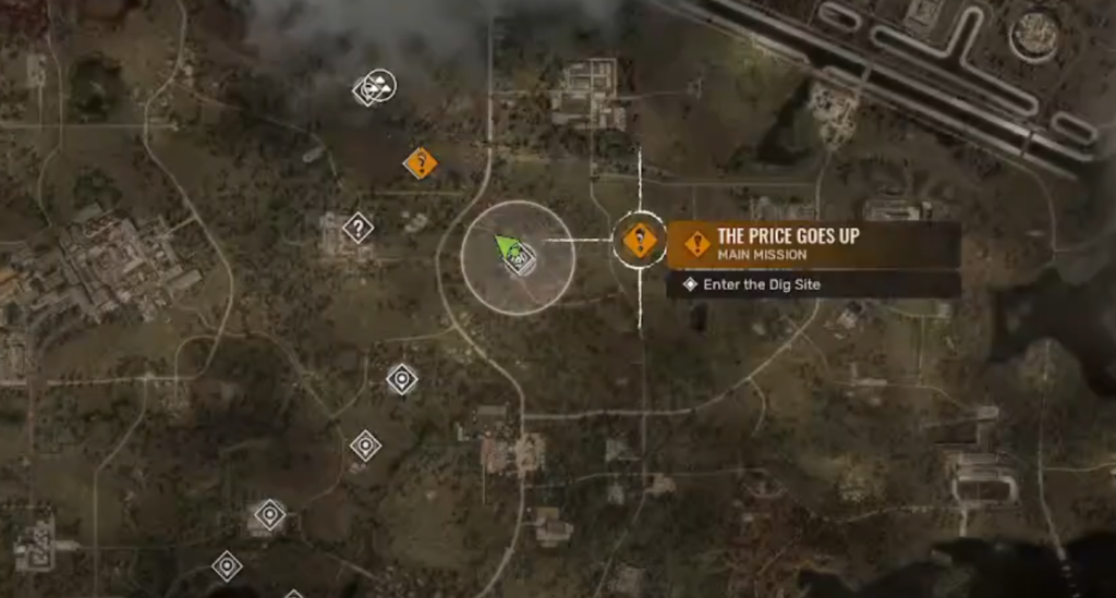 dig site in stalker 2