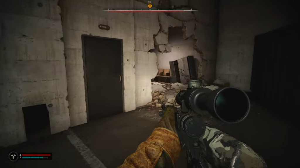 Mole facility's entrance in Stalker 2.