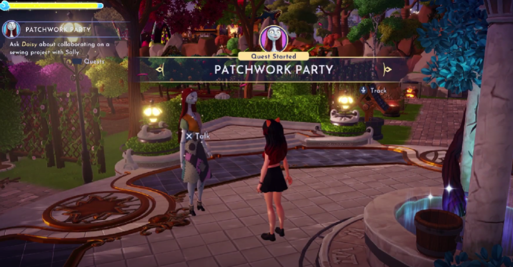 patchwork party dreamlight valley