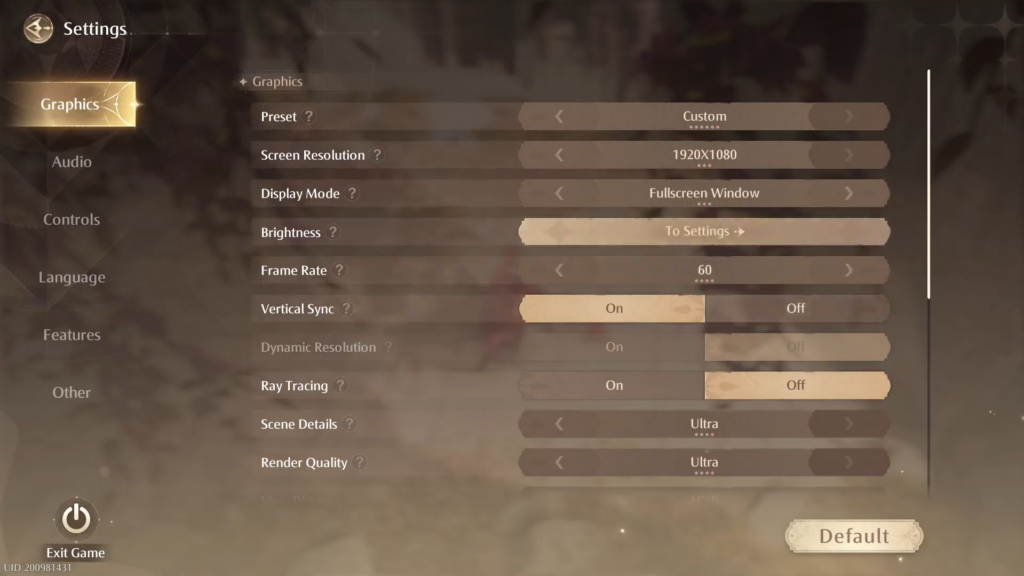 Optimize graphic settings for maximum FPS and best performance in Infinity Nikki.