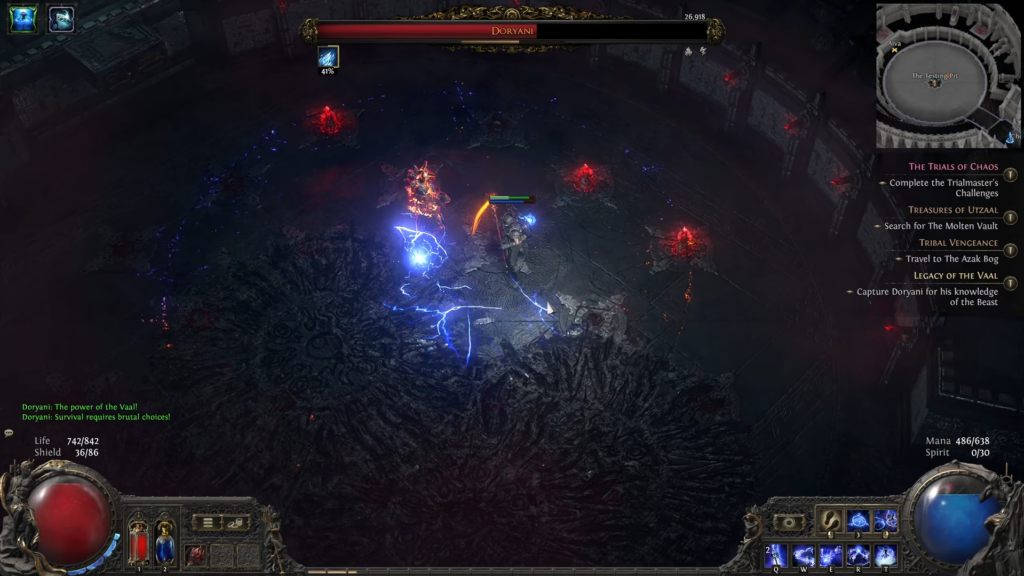 Act 3 of POE 2 involves defeating different bosses. 