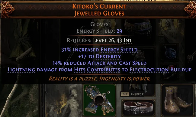 Electrocute poe 2