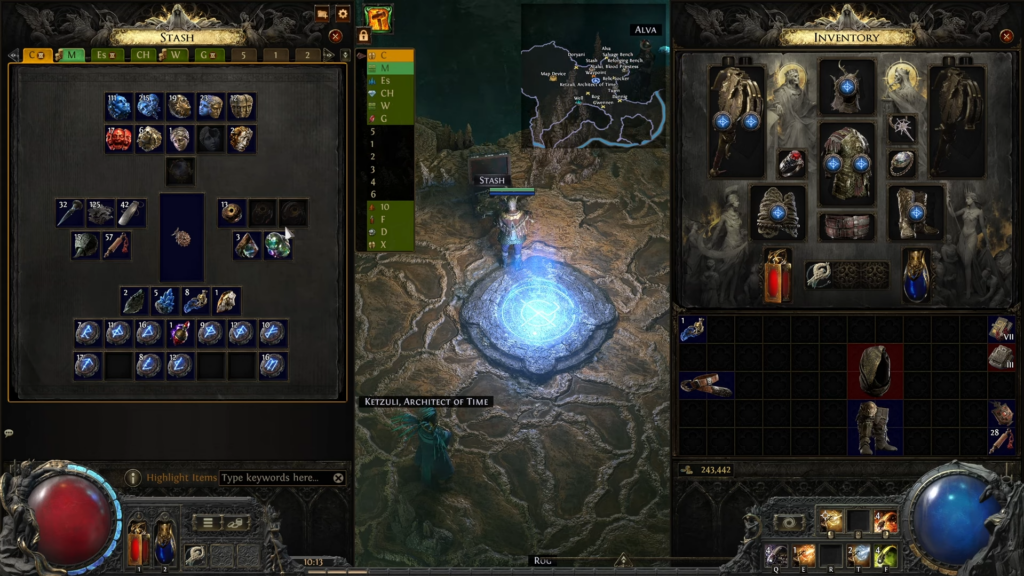 Use the currency items to upgrade your Item in PoE 2