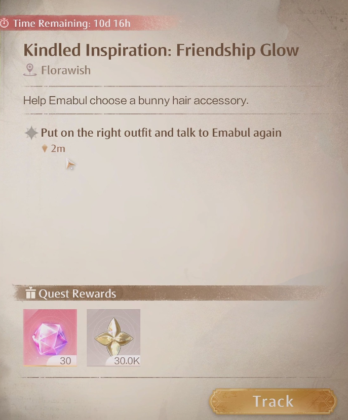 friendship glow infinity nikki