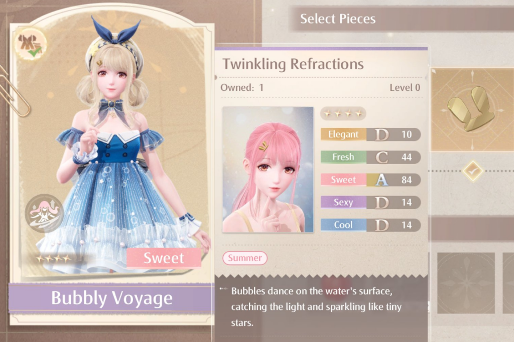 twinkling refraction outfit