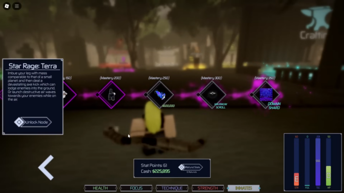 Star Rage Special Grade Innate Technique In Jujutsu Infinite - Screen ...