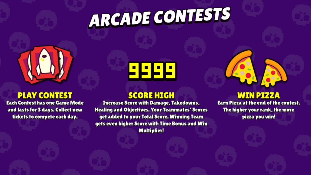 arcade contest brawl stars