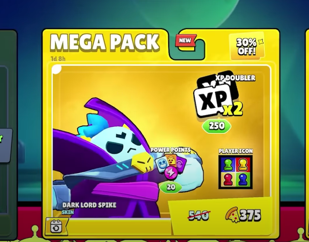 mega pack in brawl stars 