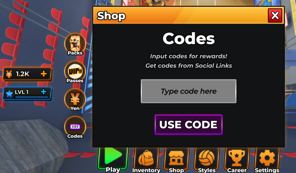 enter the code