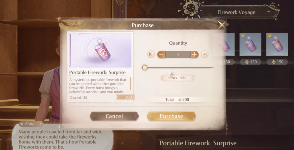 firework surprise infinity nikki