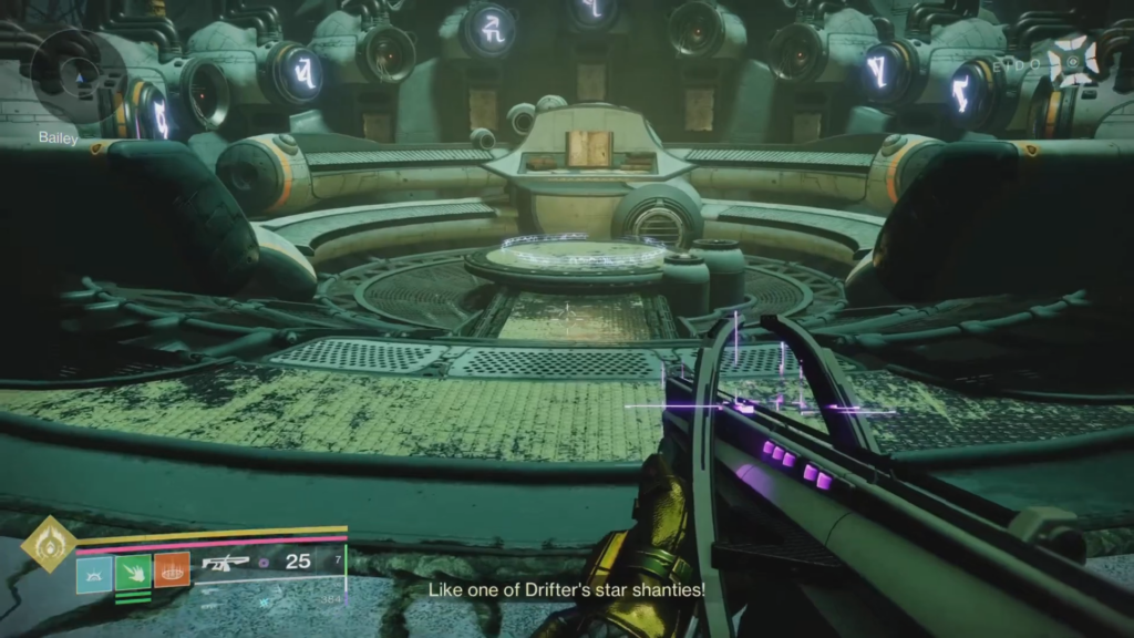 Organ Puzzle in Destiny 2 Kells fall mission.