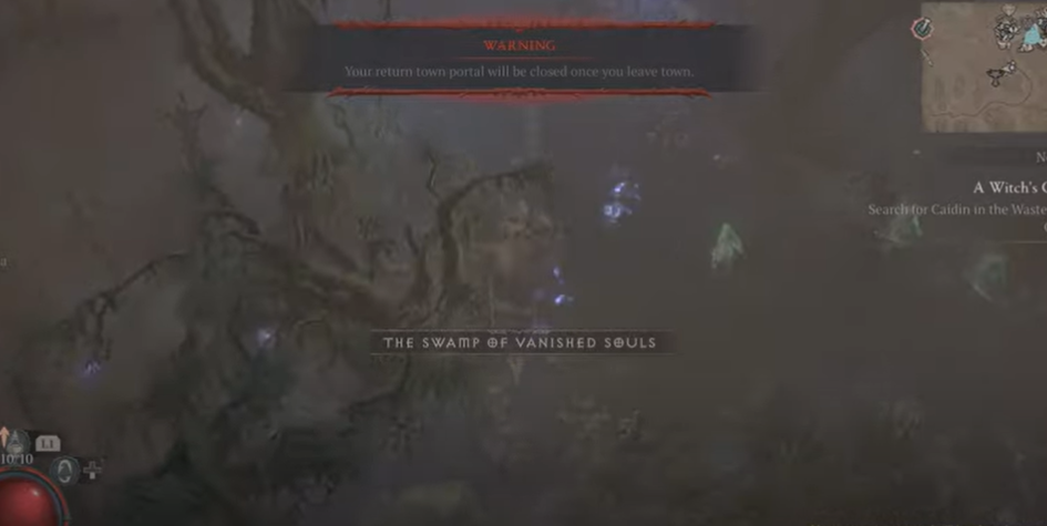 Swamp of Vanished Souls Diablo 4