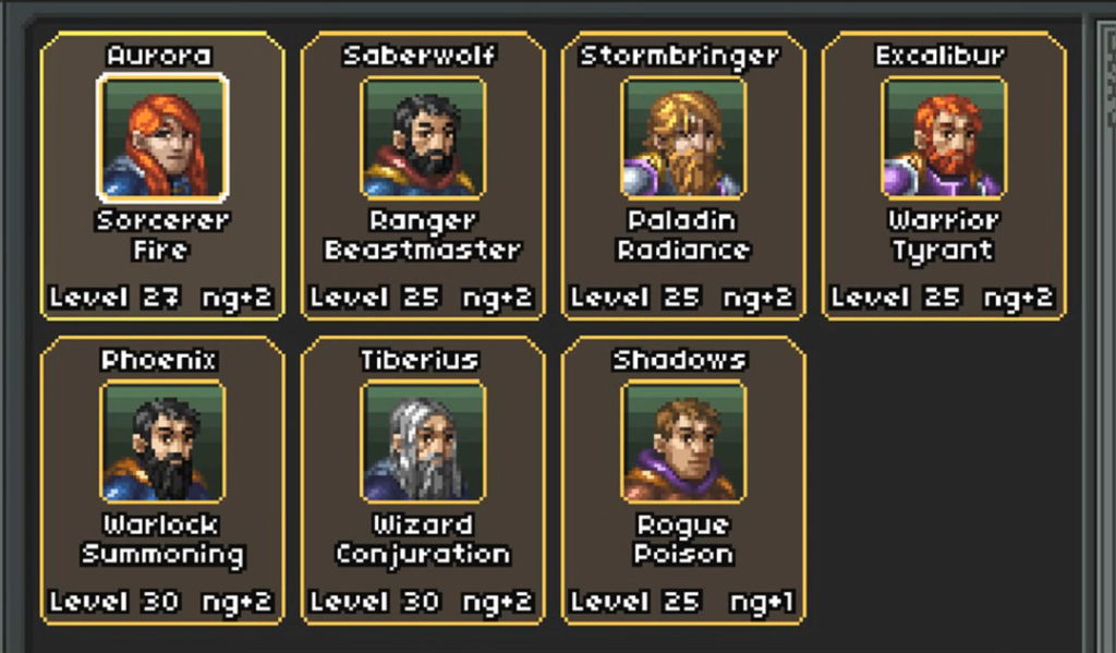 heroes of hammerwatch 2 class tier