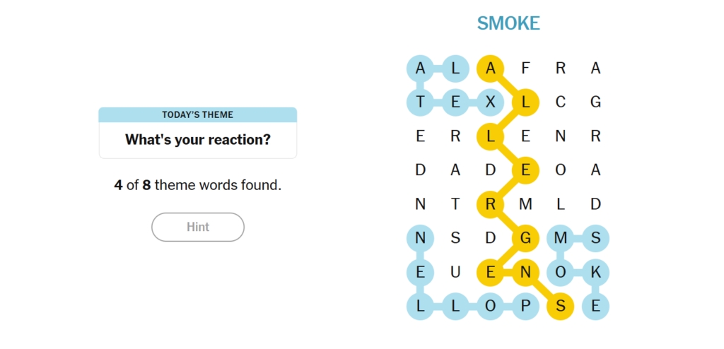 nyt strands hints today