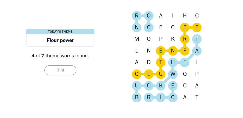 nyt strands answers