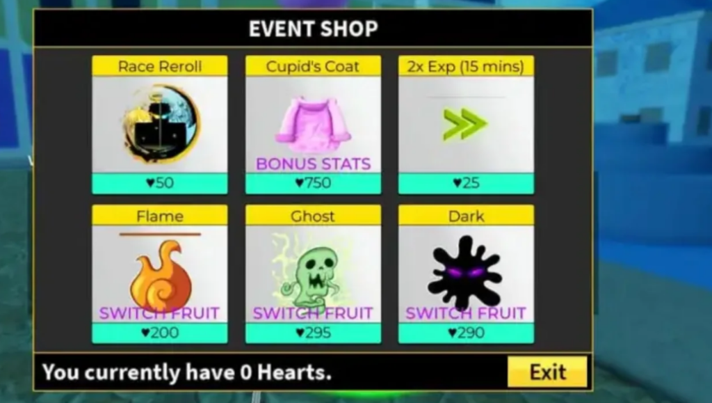 Valentine's Shop