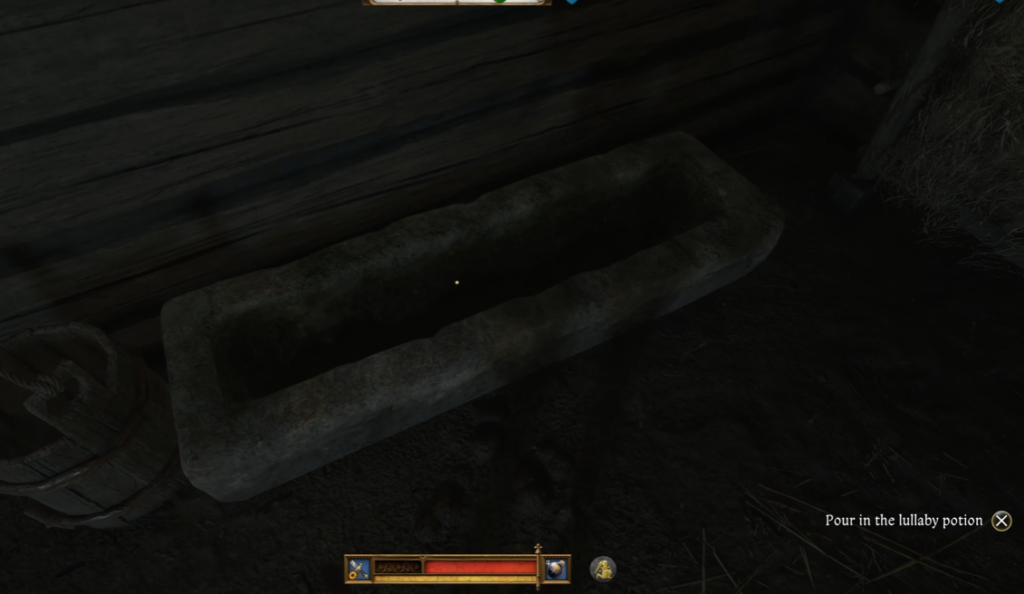  Lullaby potion bull's trough.