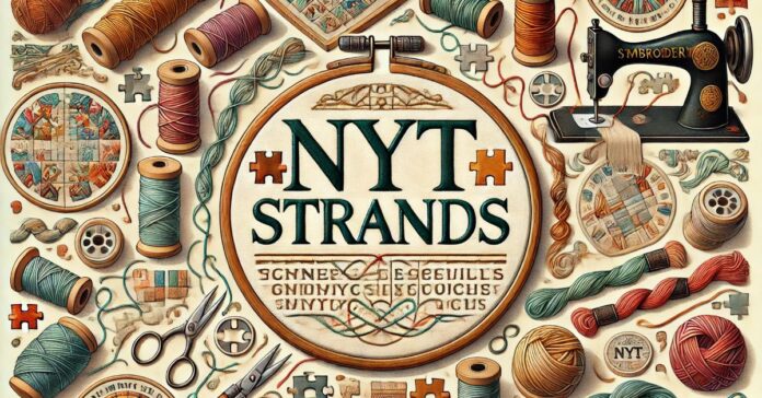 In stitches meaning nyt strands